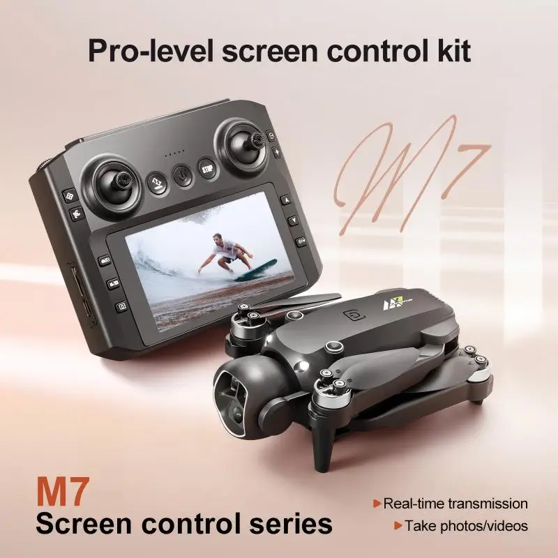 M7 GPS Drone 8K  Aerial HD Dua - Drone Gimbal Brushless recension och pris