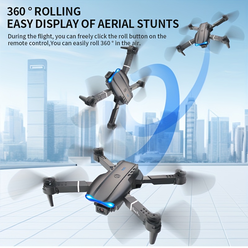 E99 PRO MAX Foldable Drone wit - Drone Gimbal Brushless recension och pris