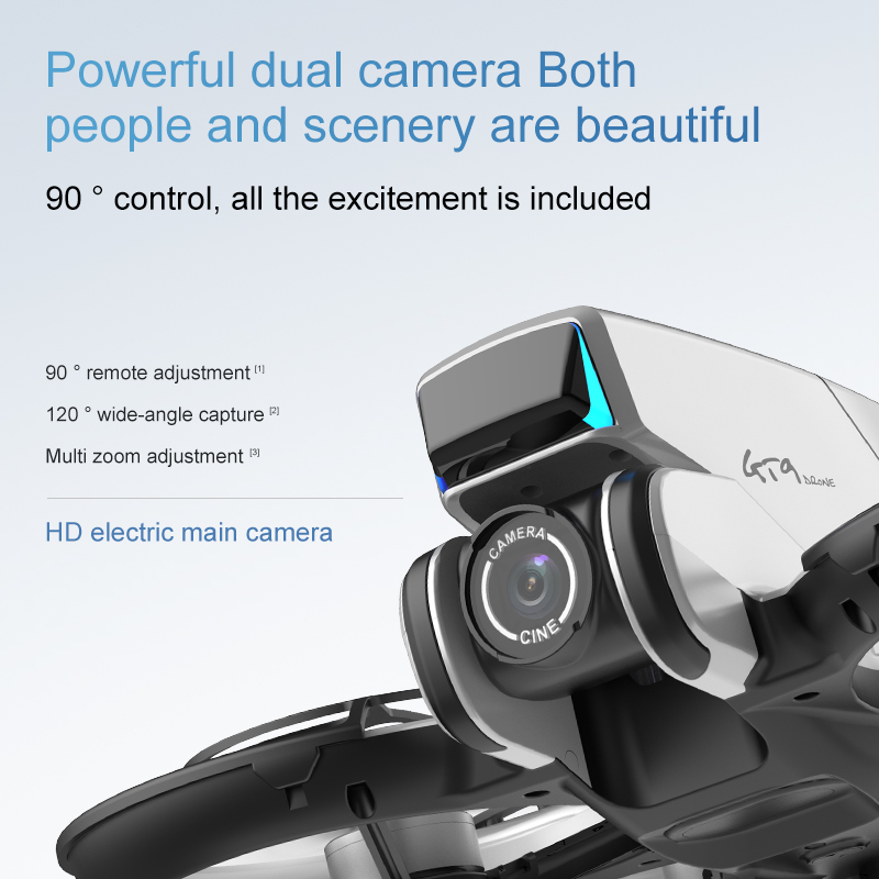 Original GT9 GPS Foldable RC D - Drone Gimbal Brushless recension och pris